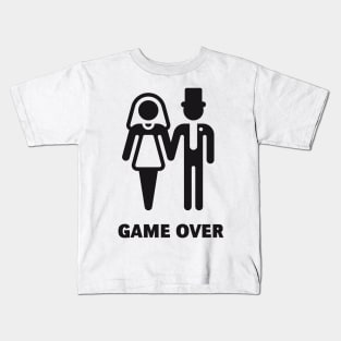 Game Over (Stag Party / Hen Night / Black) Kids T-Shirt